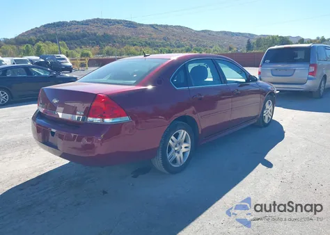 2011 Chevrolet Impala Lt из США, поврежденный, VIN 2G1WB5EK9B1166660